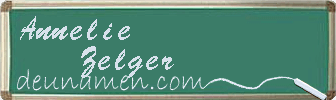 Annelie Zelger Visitenkarte